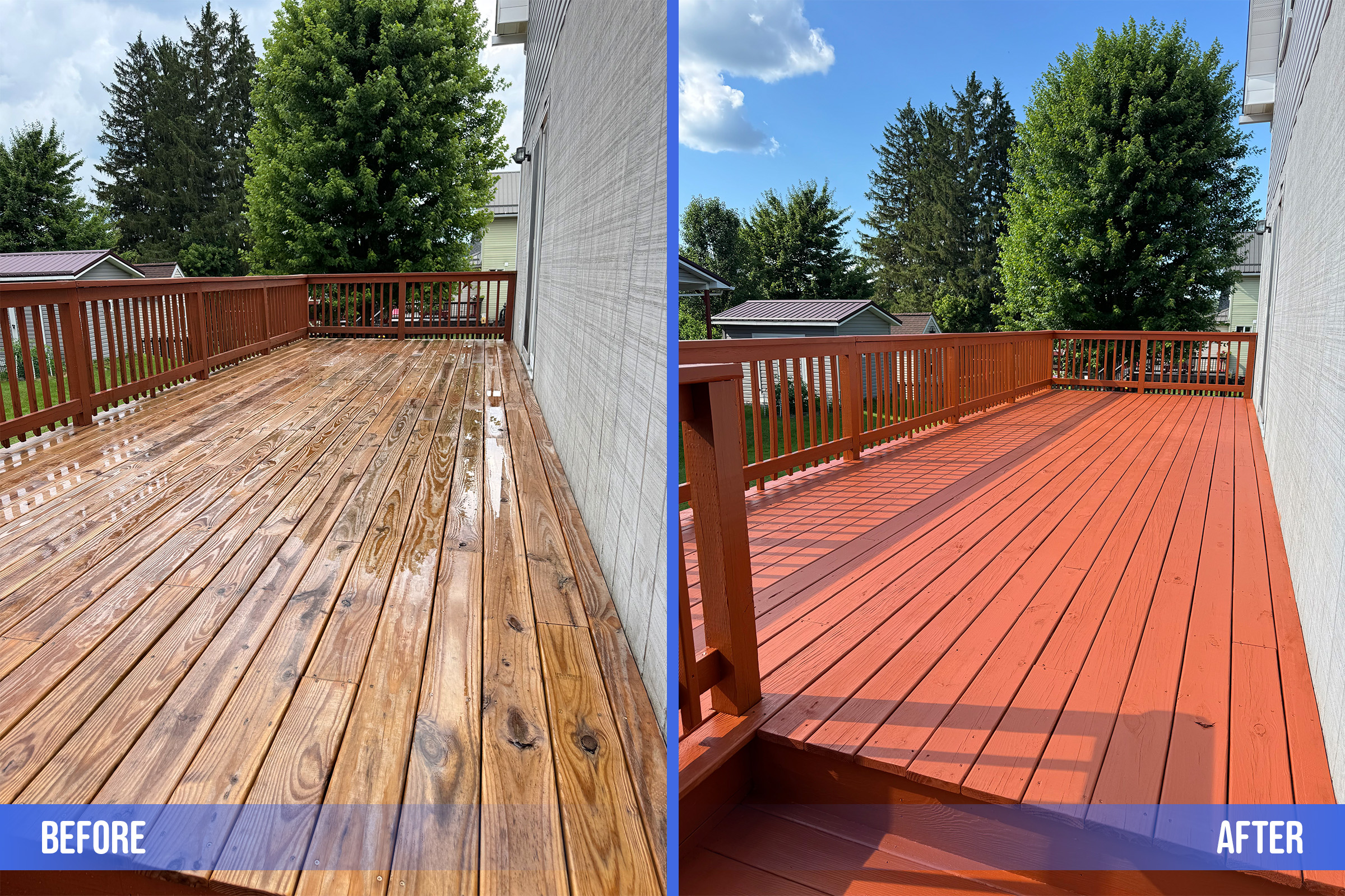 Before & After Deck