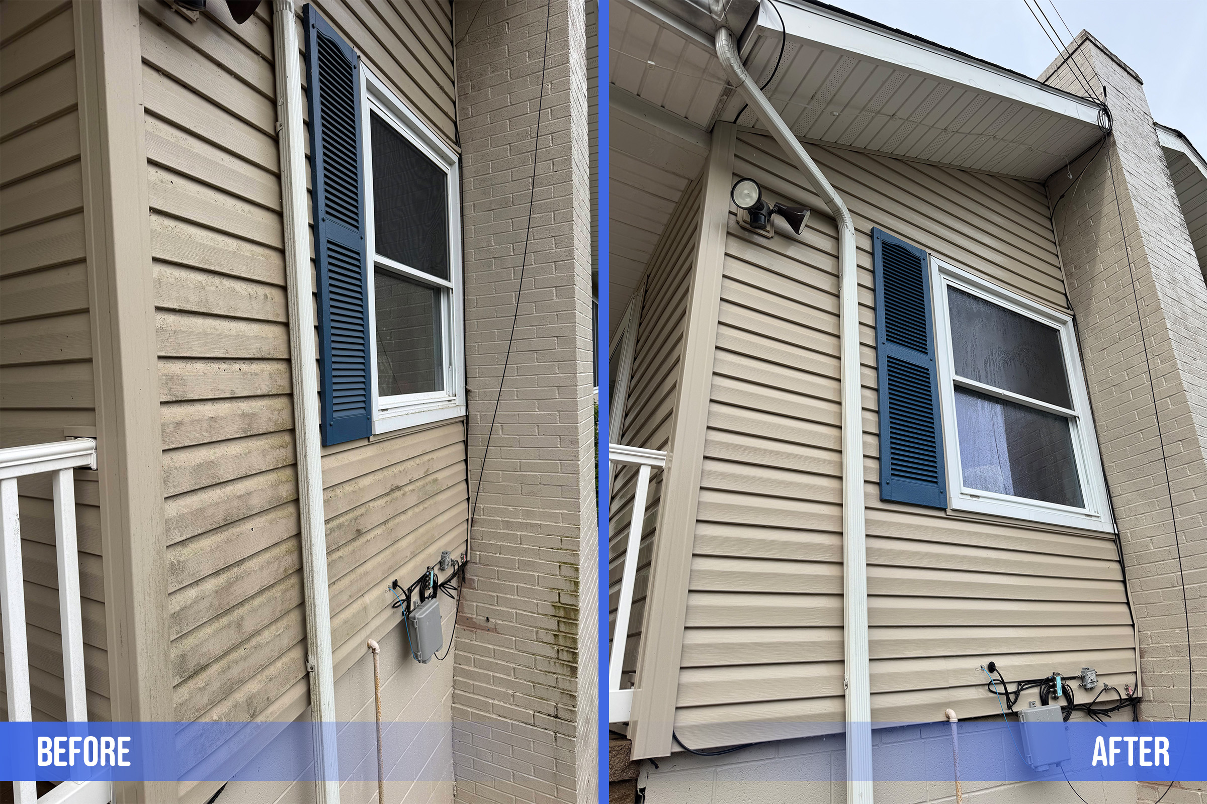 Before & After Siding